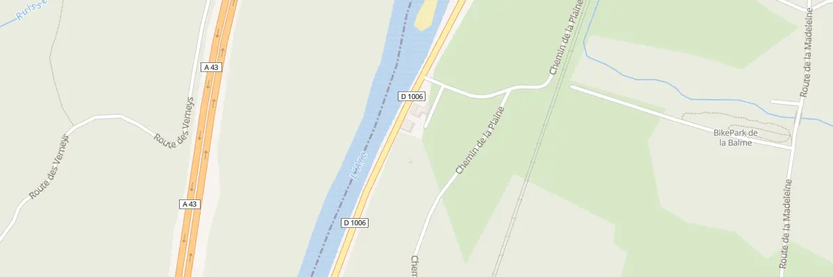 Plan du 740 Che de la Plaine à Argentine