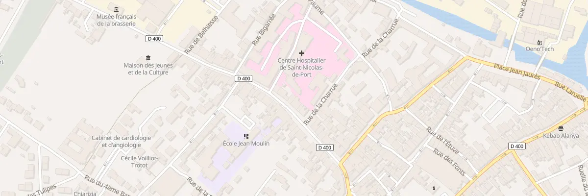 Plan du 30 Rue Charles Courtois à Saint-Nicolas-de-Port