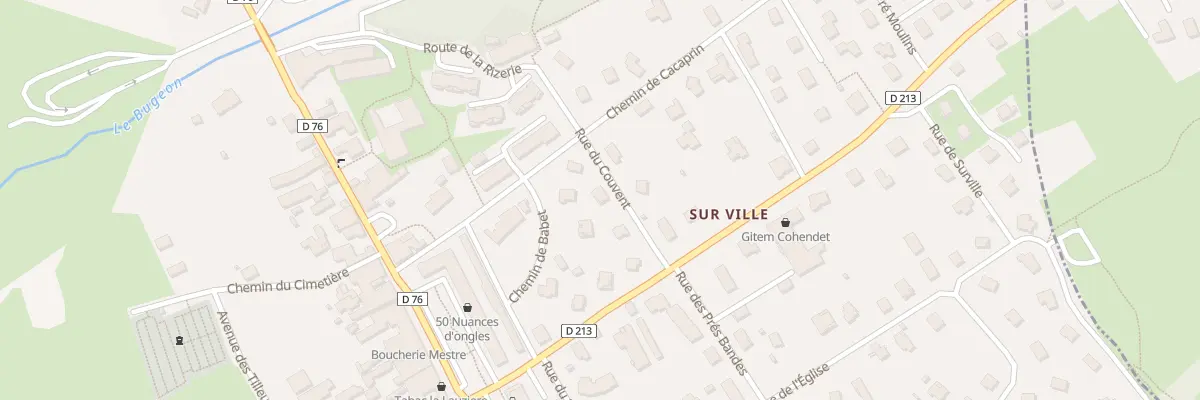 Plan du 85 Rue du Couvent à La Chambre