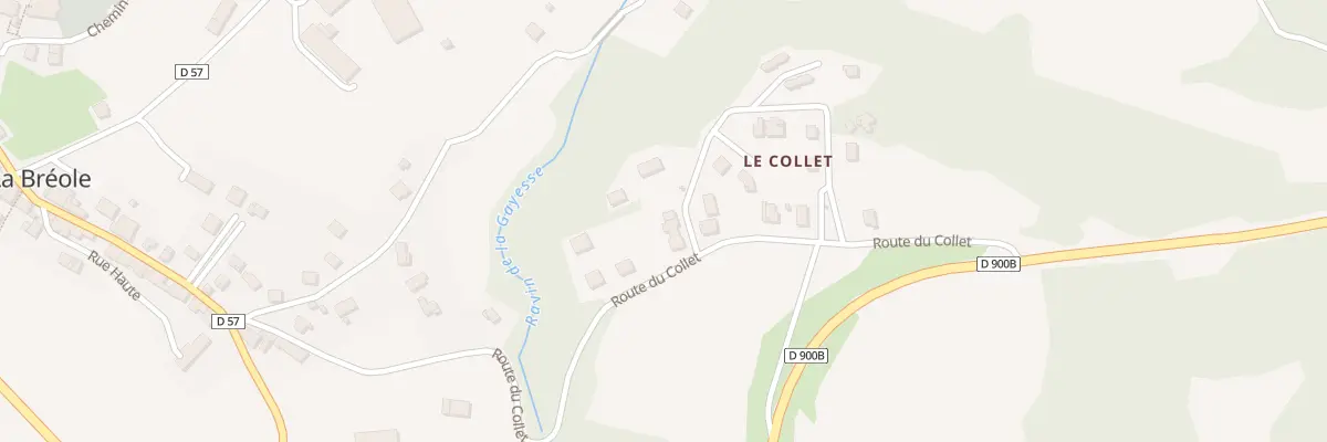 Plan du 7 Rte de la Gayesse à Ubaye-Serre-Ponçon