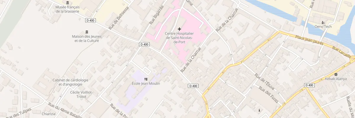 Plan du 28 Rue Charles Courtois à Saint-Nicolas-de-Port