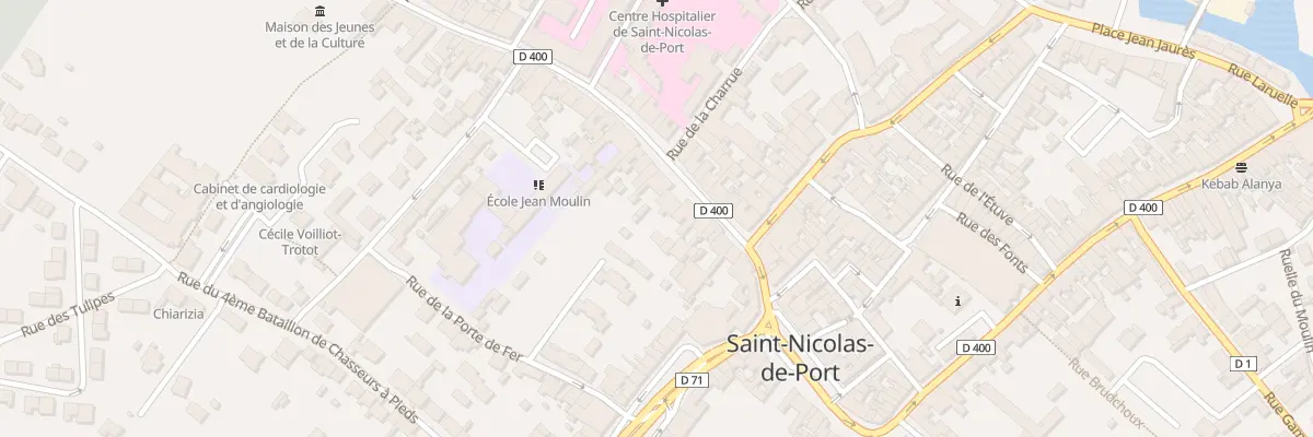 Plan du 19 Rue Charles Courtois à Saint-Nicolas-de-Port