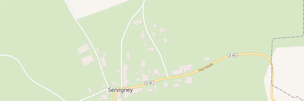Plan du 3 Rue de la Croix de l’Age à Servigney