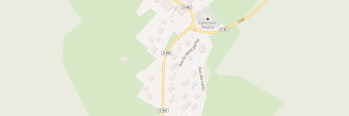 Plan du 6 Rue du Mont Rachet à Gonsans