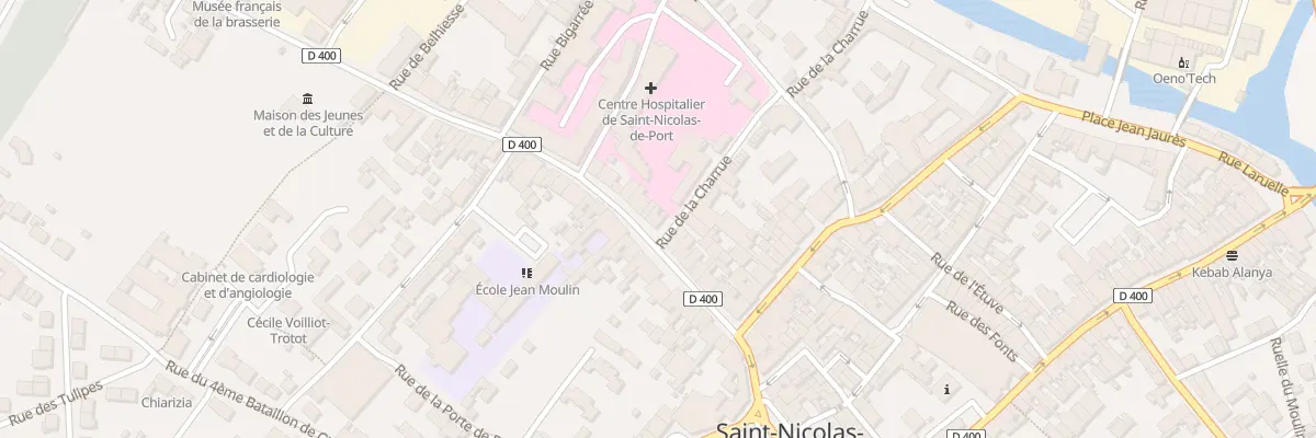 Plan du 24 Rue Charles Courtois à Saint-Nicolas-de-Port