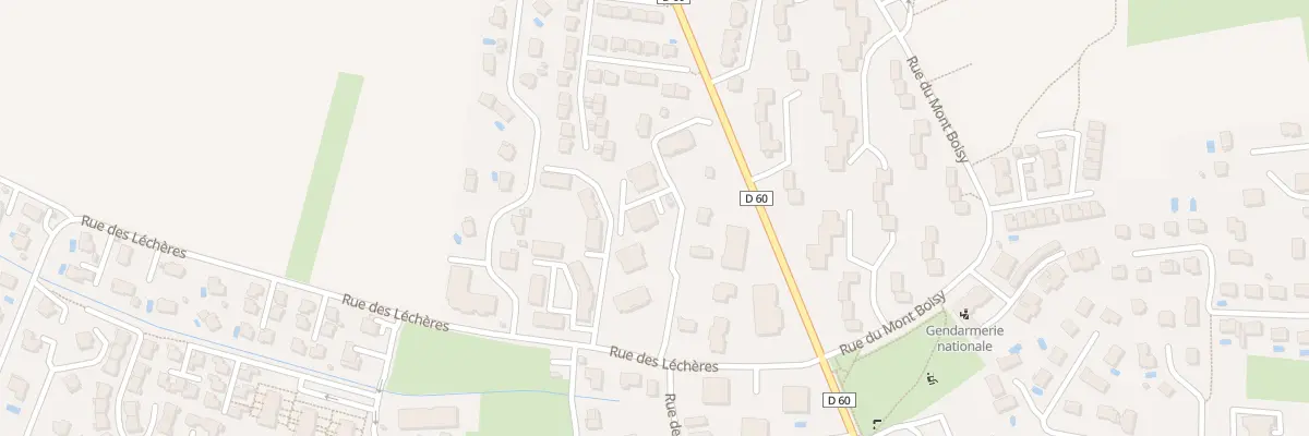 Plan du 8 Rue des Léchères à Douvaine