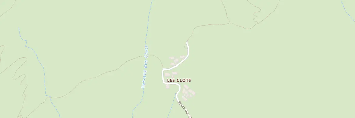 Plan du 5444 Les Clots à La Grave