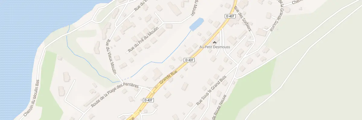 Plan du 23 Grande Rue à Malbuisson