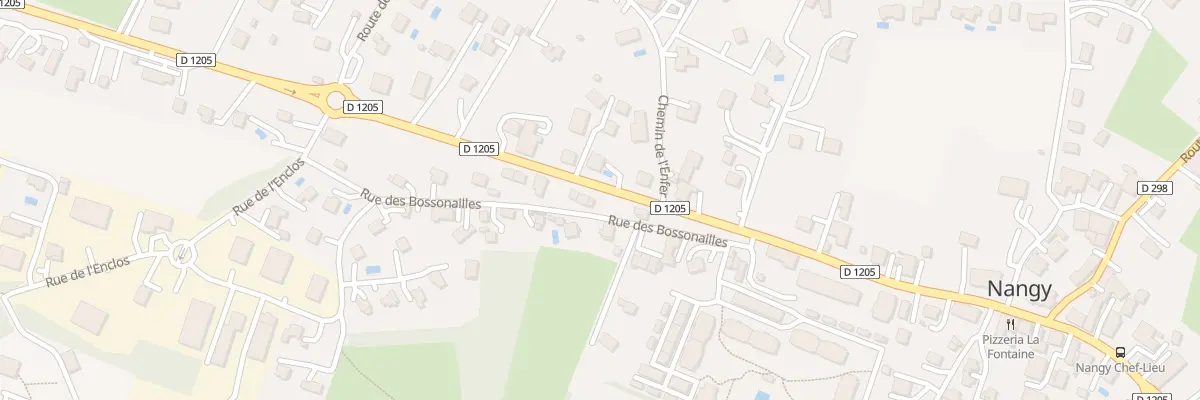 Plan du 152 Rue des bossonailles à Nangy