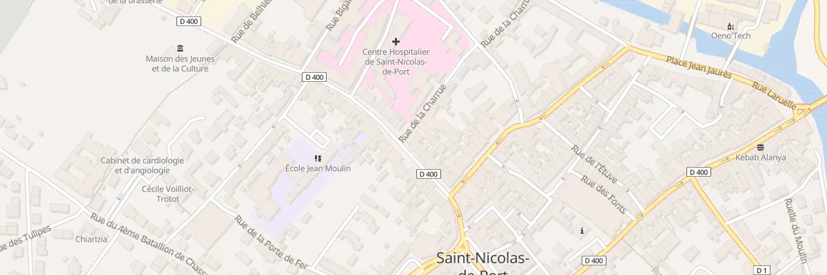 Plan du 20 Rue Charles Courtois à Saint-Nicolas-de-Port