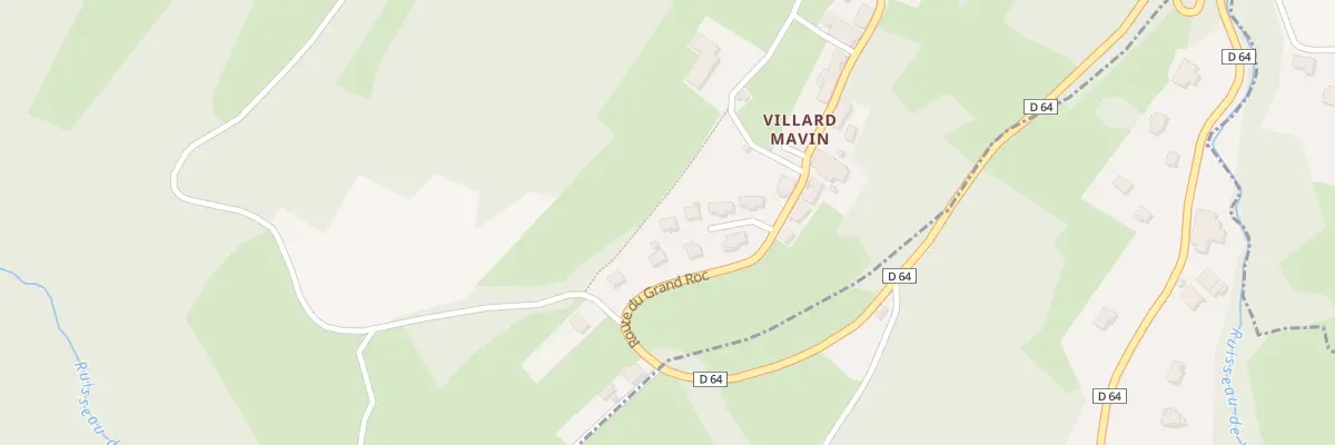 Plan du 5238 Villard Mavin à Cléry