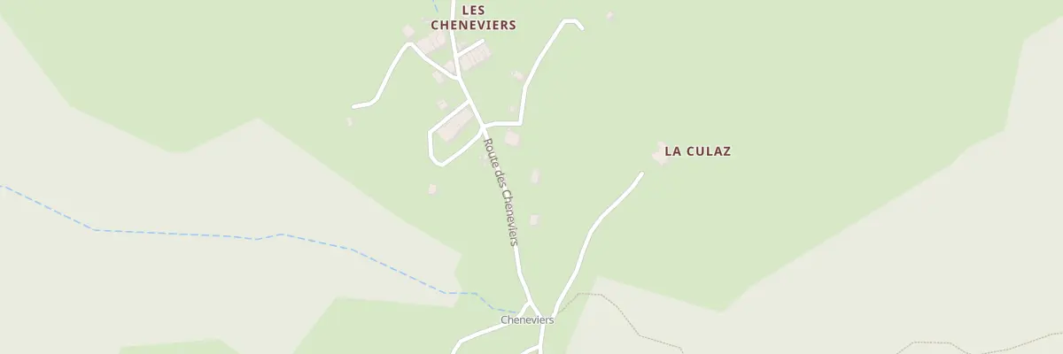 Plan du 903 Rte des Cheneviers à Fillière
