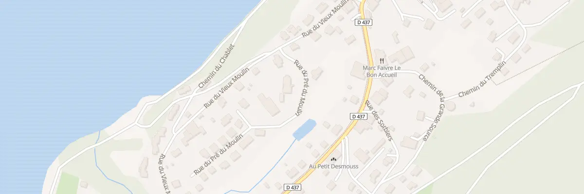 Plan du 9C Rue du Vieux Moulin à Malbuisson