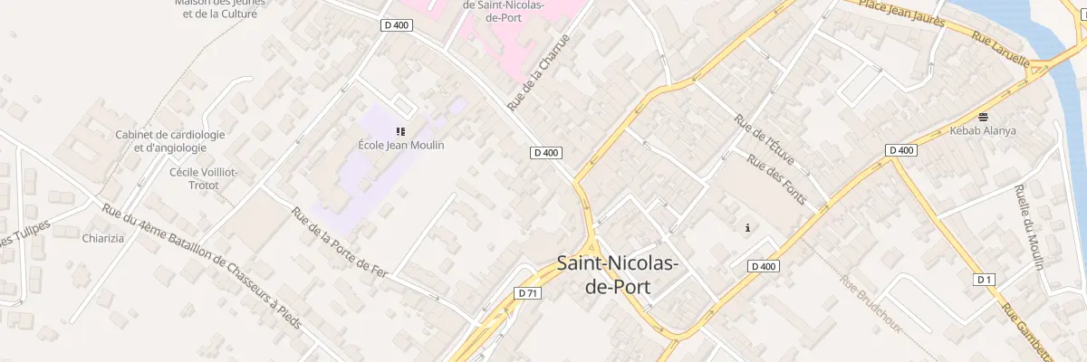 Plan du 9 Rue Charles Courtois à Saint-Nicolas-de-Port