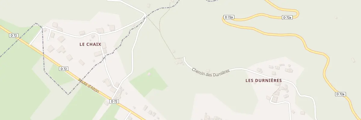Plan du 5035 Le Chaix à Val-d’Arc