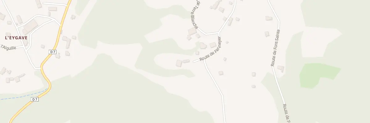 Plan du 14 Rte de Fermeyer à Ubaye-Serre-Ponçon