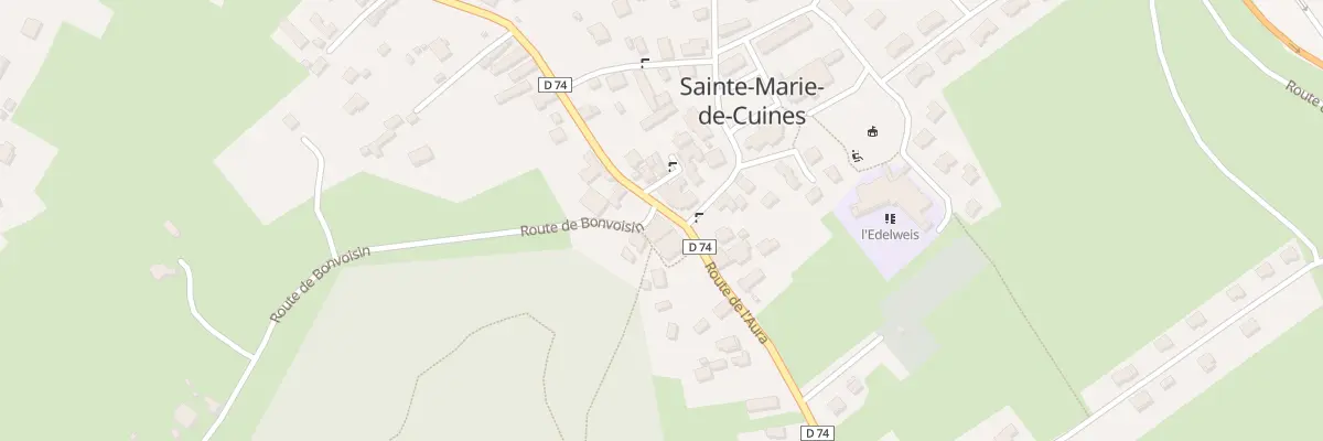 Plan du 5091 Chef Lieu à Sainte-Marie-de-Cuines