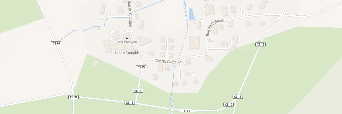 Plan du 441 Rue du Chateau à Évaux-et-Ménil