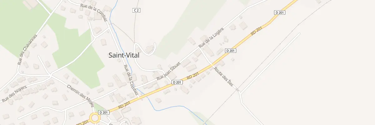 Plan du 5387 Rue Jean Sibuet à Saint-Vital