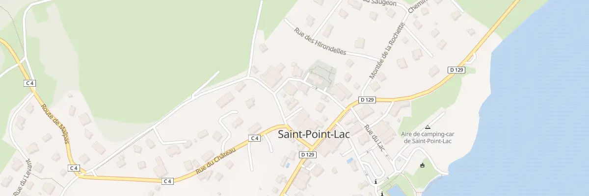 Plan du 11 Rue Camille Vionnet à Saint-Point-Lac