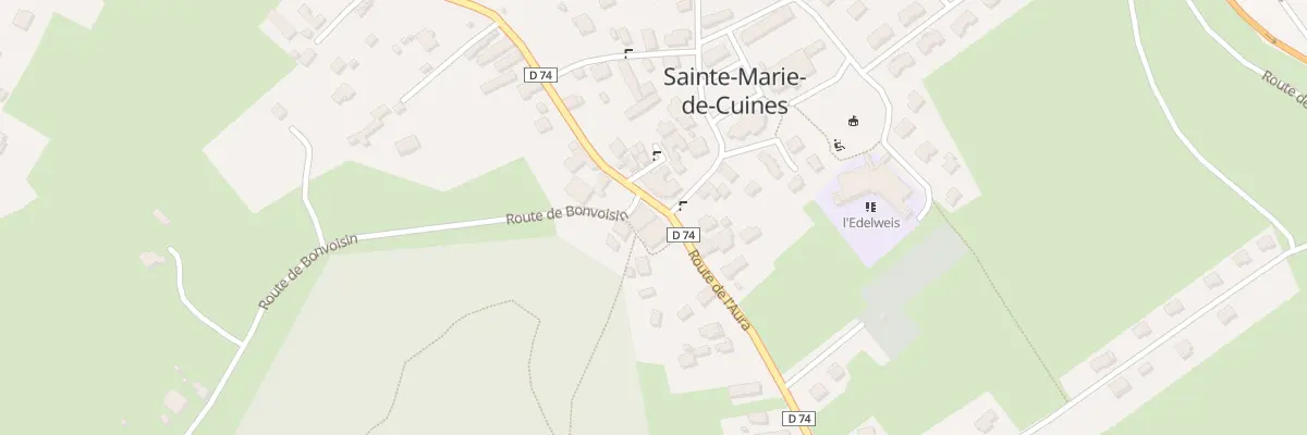 Plan du 5095 Chef Lieu à Sainte-Marie-de-Cuines