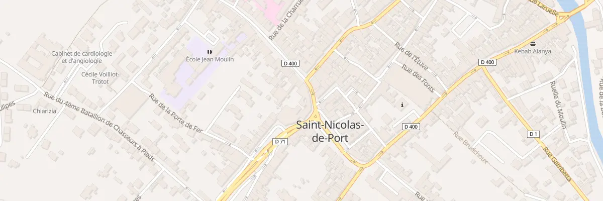 Plan du 3 Rue Charles Courtois à Saint-Nicolas-de-Port