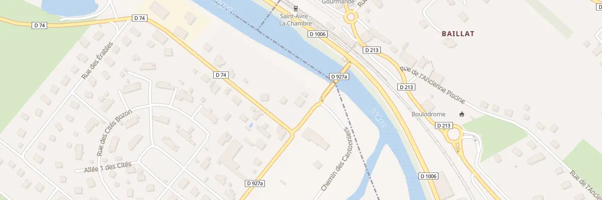 Plan du 1376 Av de la Gare à Saint-Étienne-de-Cuines