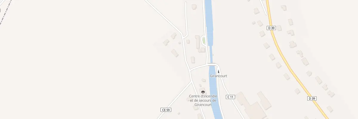 Plan du 695 Rue des Pierrottes à Girancourt