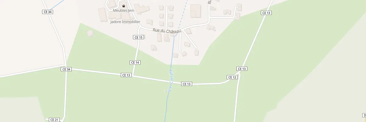 Plan du 462 Rue du Chateau à Évaux-et-Ménil