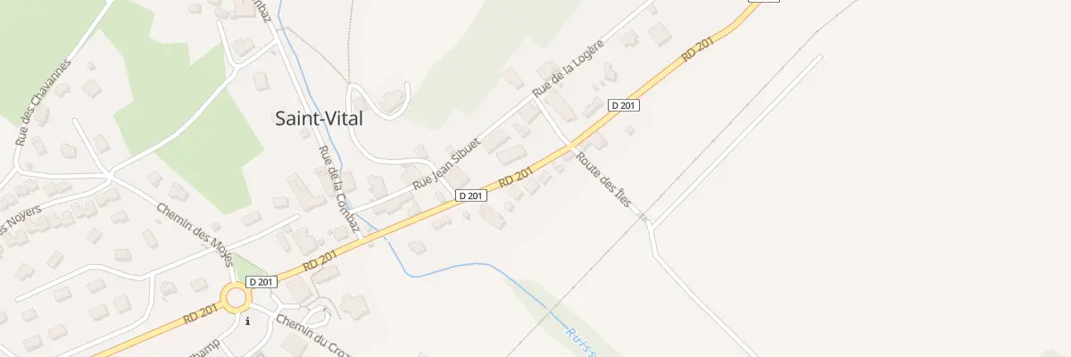 Plan du 719 D Rd 201 à Saint-Vital
