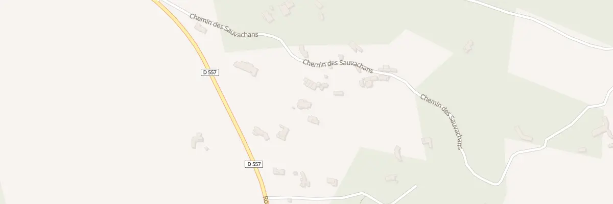 Plan du 5677 Les Sauvachans à Villecroze