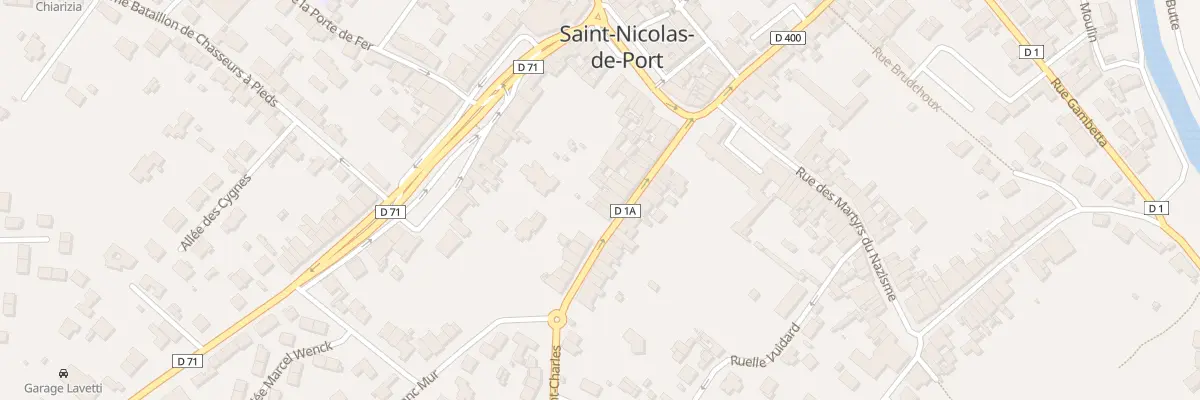 Plan du 18 Rue du Haut de Tibly à Saint-Nicolas-de-Port