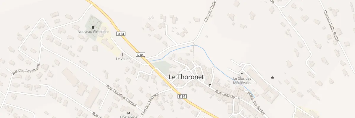 Plan du 8 Rue du Laurier au Thoronet
