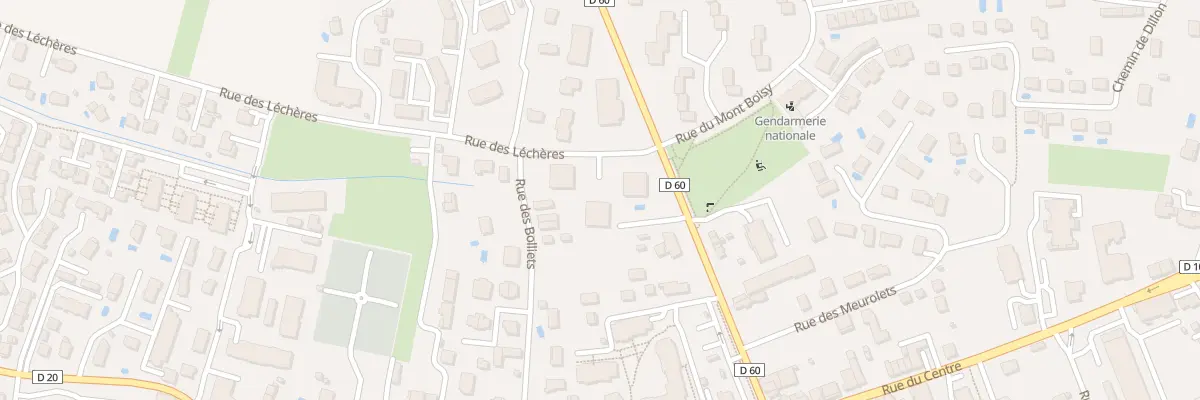 Plan du 3 Rue des Léchères à Douvaine