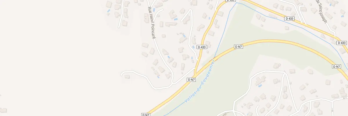Plan du 9999 Rue Poincare au Luc