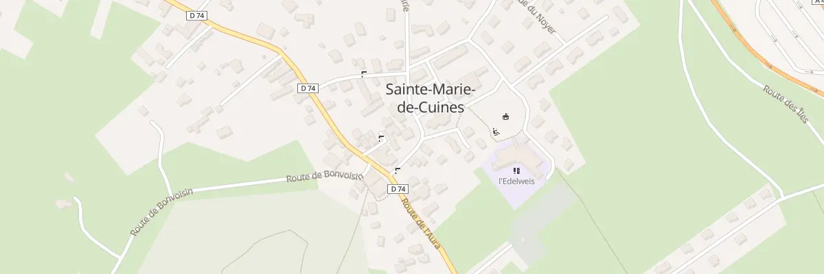 Plan du 5073 Chef Lieu à Sainte-Marie-de-Cuines