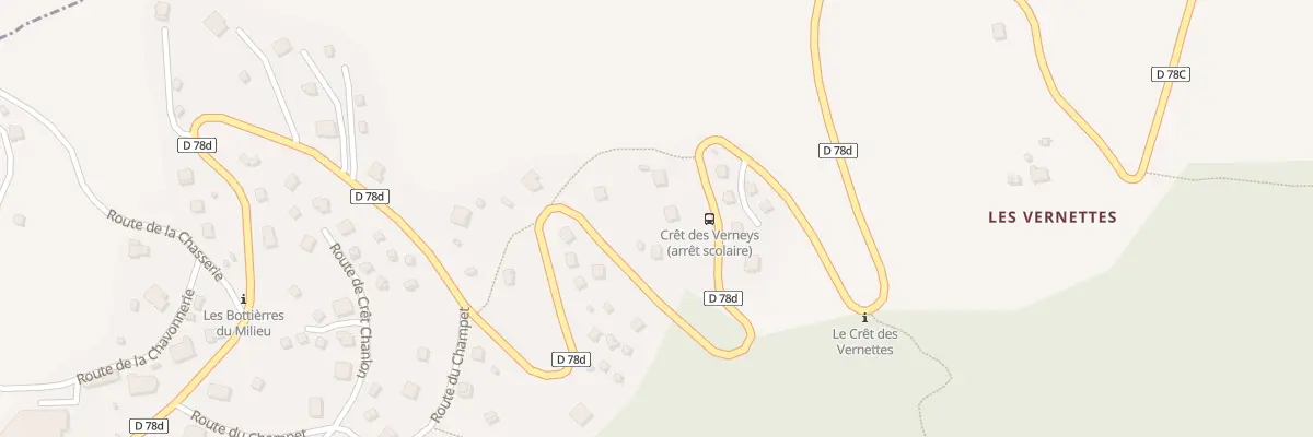 Plan du 5092 Bottiere d’En Bas à Saint-Pancrace