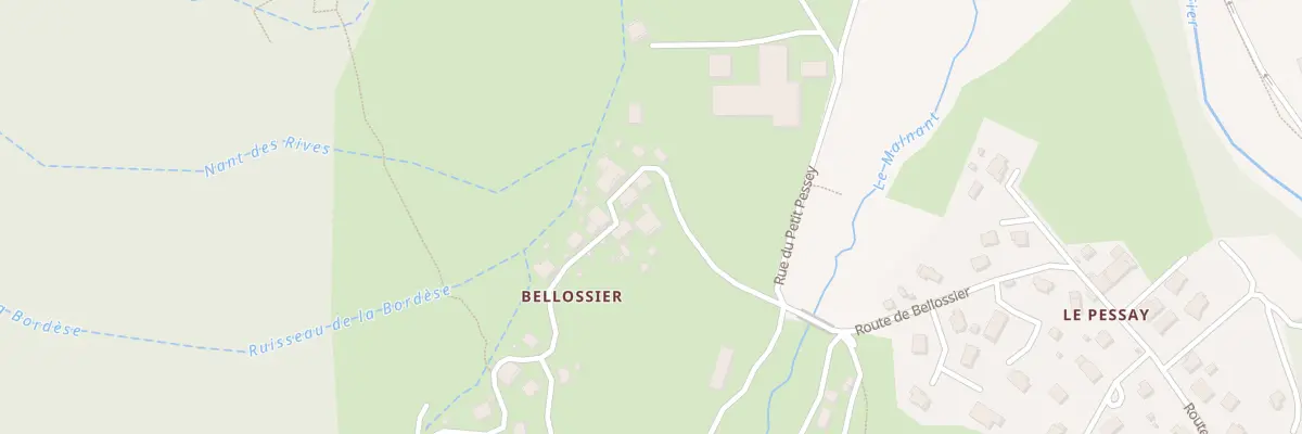 Plan du 19 Rte de Bellossier à Thônes