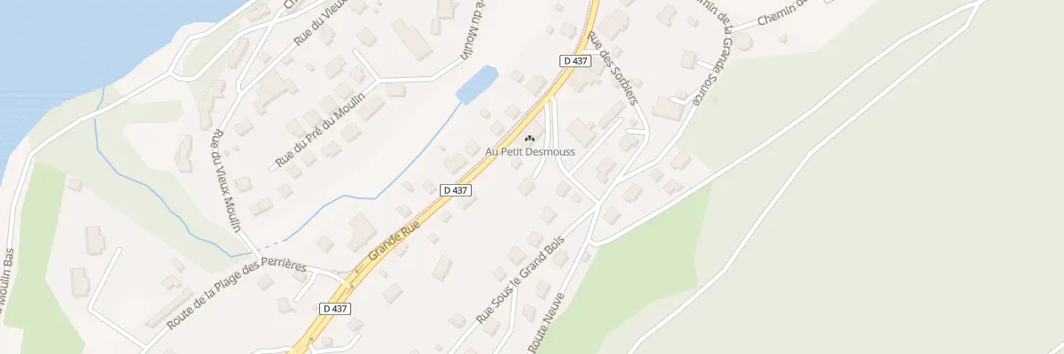 Plan du 24 Grande Rue à Malbuisson