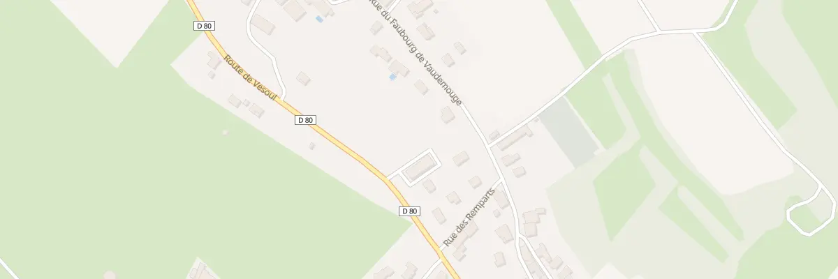 Plan du 3 Rue du Faubourg de Vaudemouge à Noroy-le-Bourg