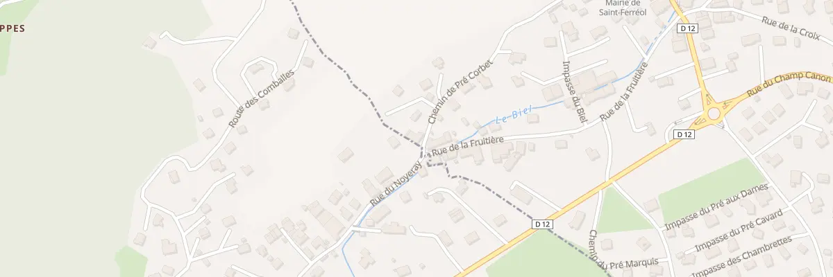 Plan du 328 Chem de Pre Corbet à Faverges-Seythenex