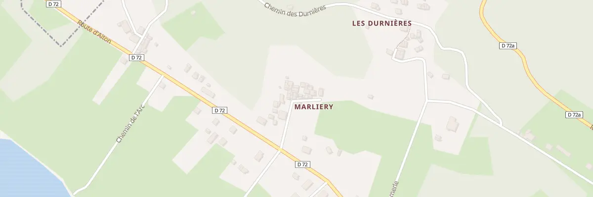 Plan du 2 Che de la Marliery à Val-d’Arc