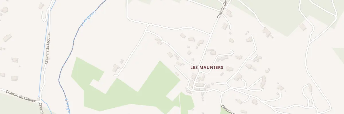 Plan du 826 Tra des Mauniers à Lorgues
