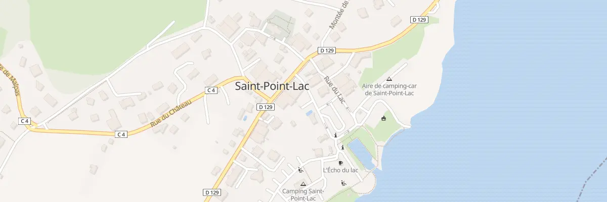 Plan du 2 Rue du Port à Saint-Point-Lac
