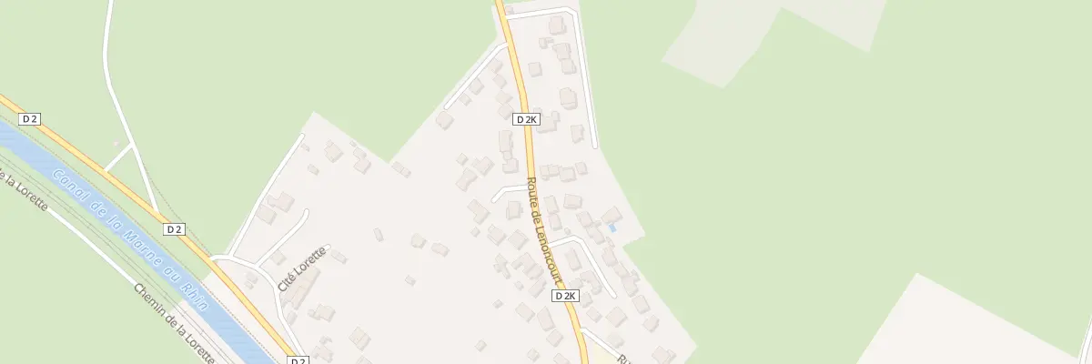 Plan du 18 Rte de Lenoncourt à Varangéville