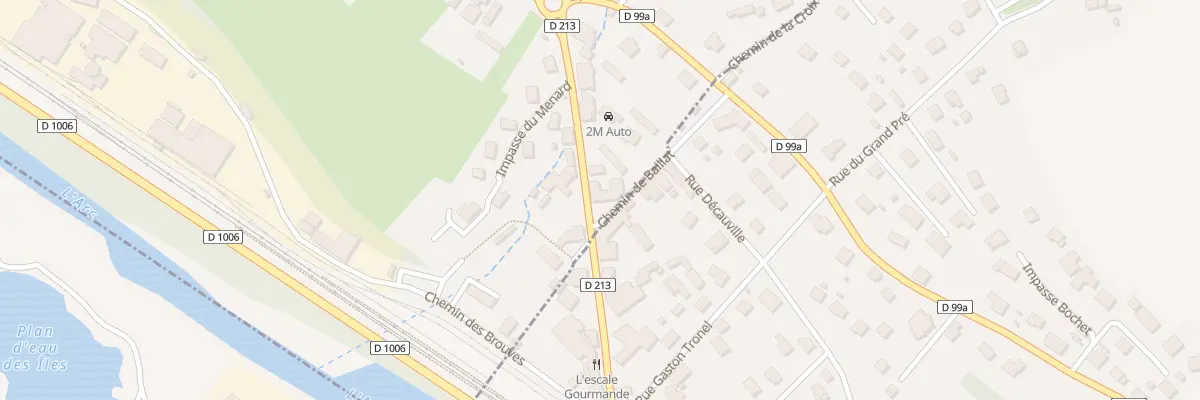 Plan du 36 Av de la Gare à La Chambre