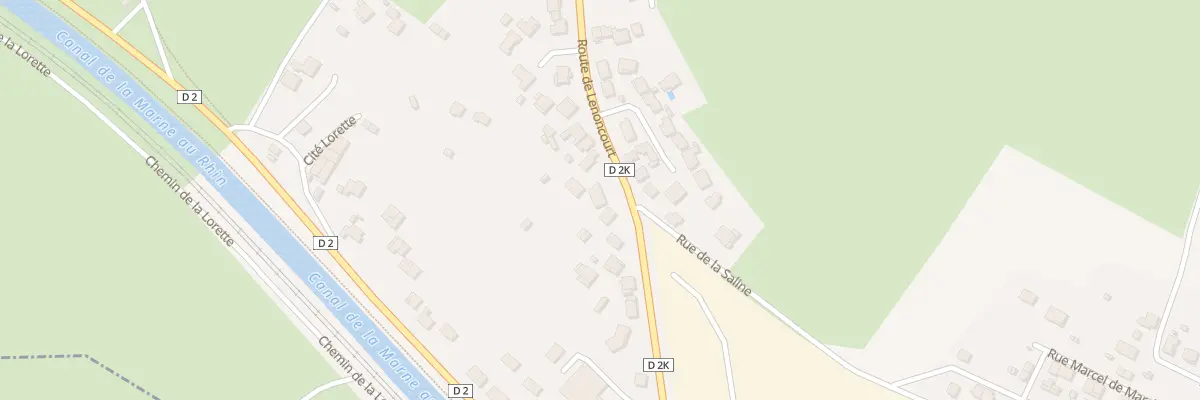 Plan du 35 Rte de Lenoncourt à Varangéville