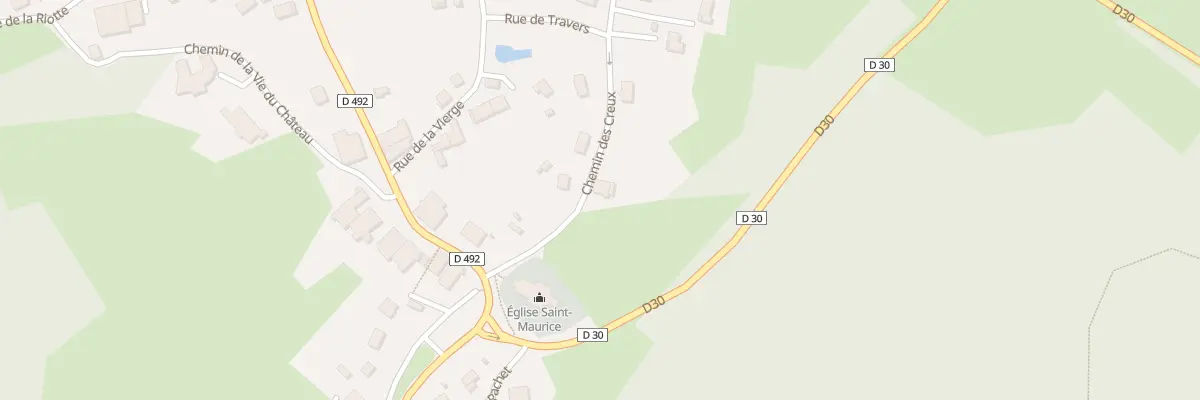 Plan du 7 Che des Creux à Gonsans
