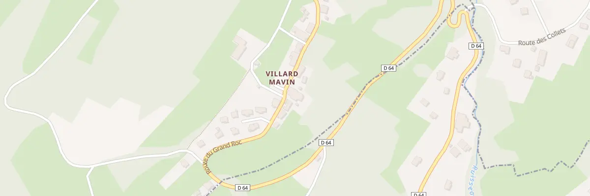 Plan du 5006 Villard Mavin à Cléry