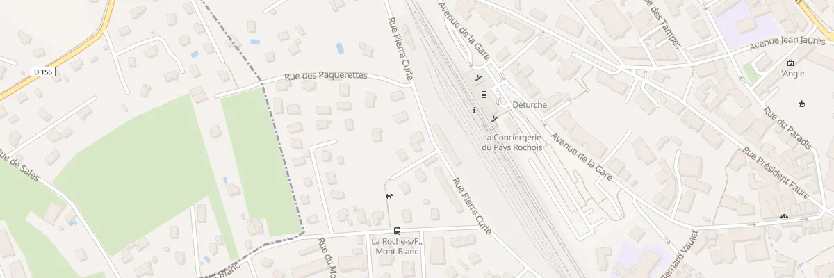 Plan du 317 Rue pierre curie à La Roche-sur-Foron